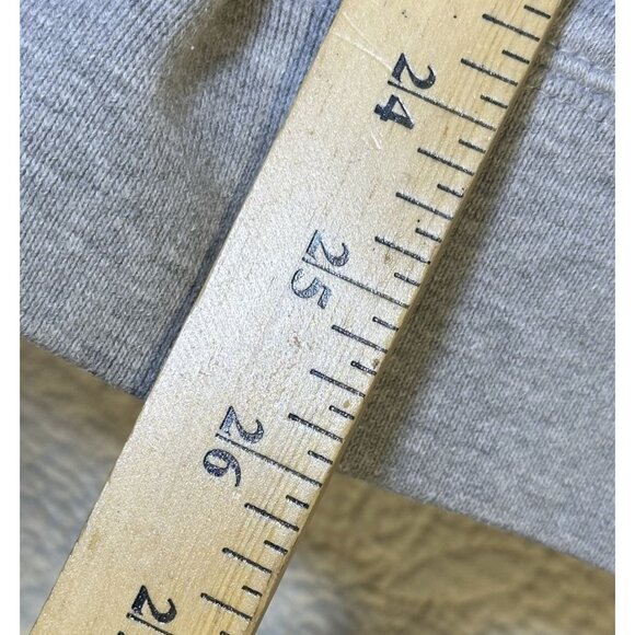 Indep.‎ Trading Co "Public" Gray Hoodie Embroidered Design Kangaroo Pocket Med - Picture 10 of 11